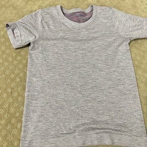Lululemon Athletica Tops | Lululemon Cool Weather Purple Speckled Running Shirt